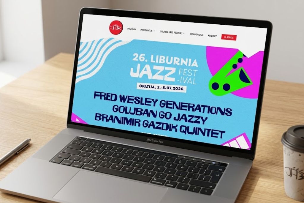 Izrada web stranice LiburniaJazz.hr – digitalna pozornica za festival koji već 25 godina živi jazz